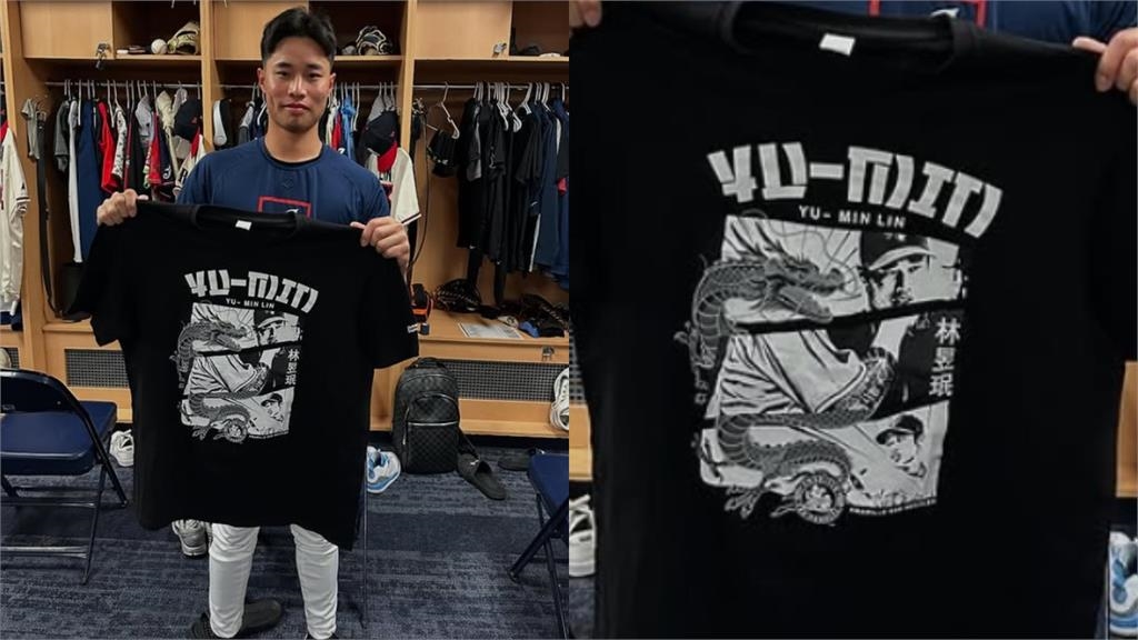 響尾蛇2A送林昱珉「專屬紀念T恤」!他見「1畫面」突烙台語:毋通放過