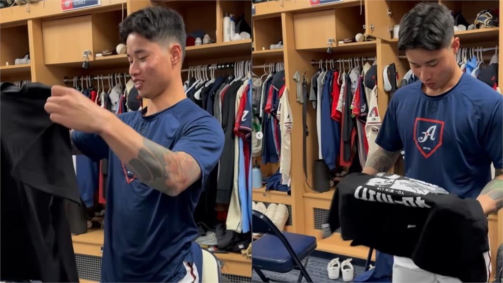 響尾蛇2A送林昱珉「專屬紀念T恤」!他見「1畫面」突烙台語:毋通放過