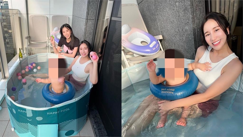 Apple產後1年「真實身材現形」!端午曬「濕身白T照」S曲線藏不住