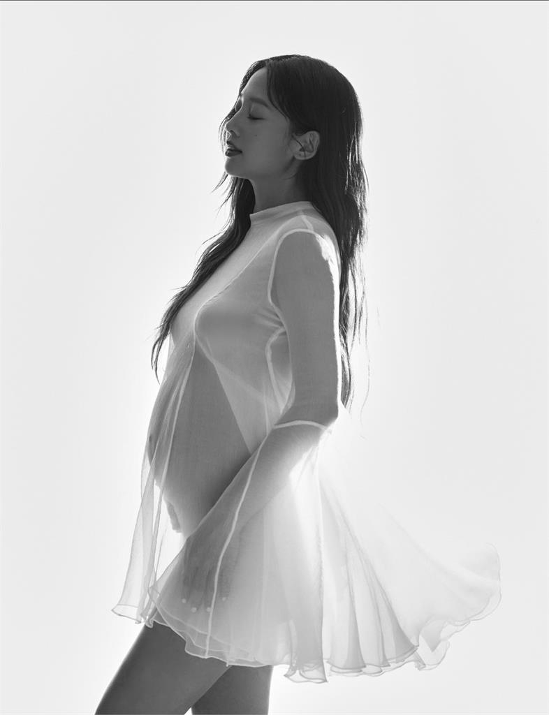 鬼鬼1月當媽曬「混血女嬰」廣告掀熱議!網友瘋猜是「妹子」她回應了