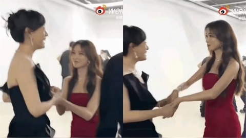 林志玲模仿《甄嬛傳》行大禮慘被當空氣！孫儷「看都不看」尷尬畫面流出