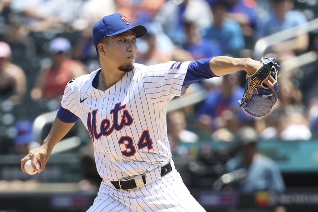 MLB(影)／千賀滉大奪勝卻受傷退場　總教練賽後直言：不樂觀