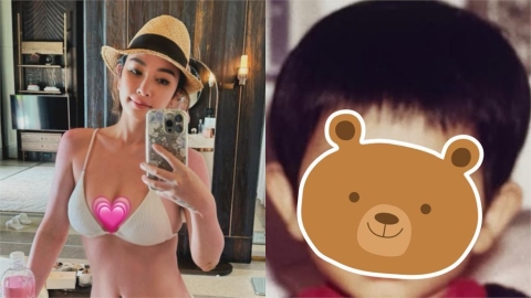 許維恩自嘲童年「外表像男孩」　極短髮舊照「對比女兒模樣」掀熱議！