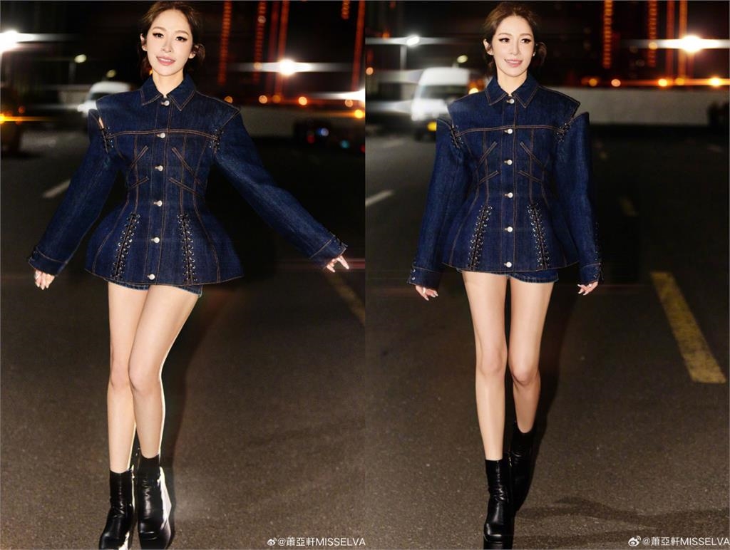 蕭亞軒5次手術後終於復出!45歲「螞蟻腰+雪白美腿」粉暈爛:像在好萊塢