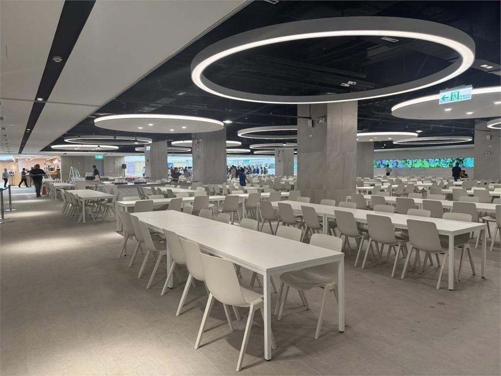 緯創打造「全球營運總部」員工餐廳曝光