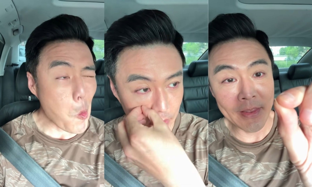 劉至翰《好運來》刀疤妝太逼真!下戲後「搞怪卸妝」逗樂網友