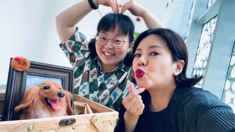 錦雯《好運來》攝影棚迎53歲生日!宮美樂「花光一年零用錢」送上大禮惹哭她