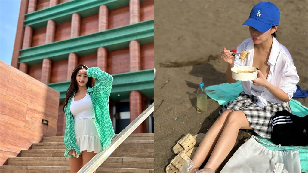 「真人蛇姬」旅日大曬美照!林采緹Po「柔肩鎖骨+白色鳥居」網暈:仙女下凡