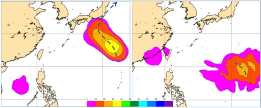 熱低壓95W持續增強！24小時內恐成「聖帕」颱風　對台影響曝光