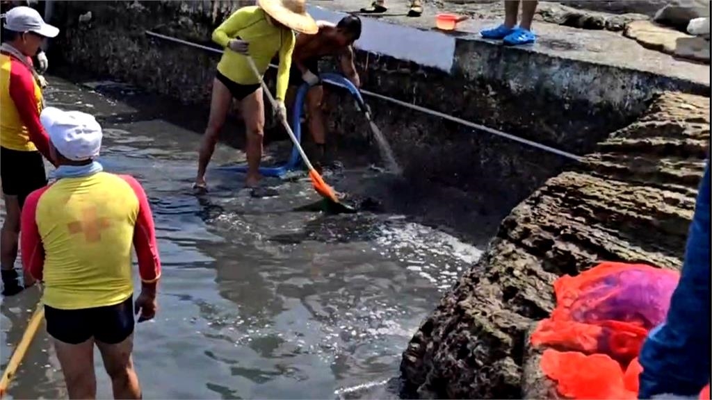 游泳池大掃除! 基隆海興游泳池關閉一天