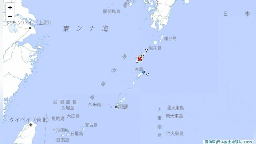 鹿兒島近海狂震上百次！最大規模5.2　日氣象廳示警「注意強震」