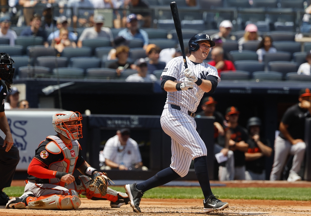 MLB(影)／一支內野安打改變一切　洋基好手走出低潮猛打賞還開轟