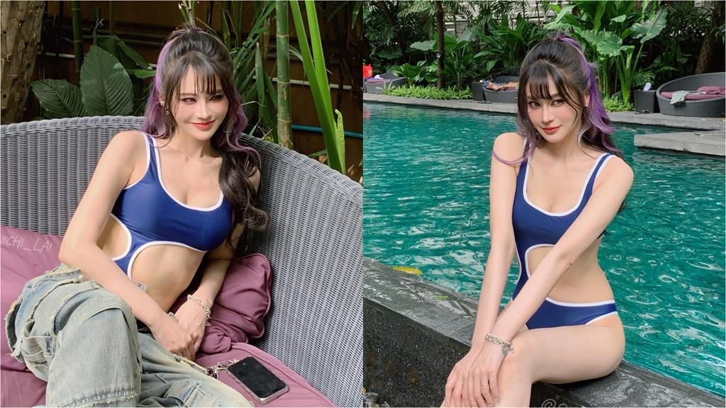 賴品妤私下近況曝光!高衩死庫水「大挖空」PR99身形罕公開…全網看跪