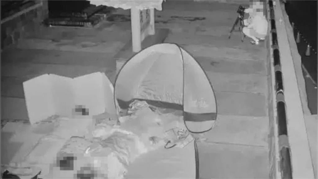 武嶺風景區再亂!才有民眾擺桌打麻將 又爆占地當營區「5口搭帳棚睡」 武嶺風景區再亂!才有民眾擺桌打麻將 又爆占地當營區「5口搭帳棚睡」