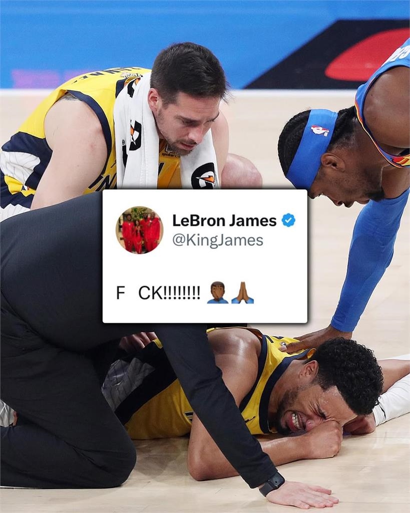 NBA(影)/曾說過「還能走就要打」 哈利伯頓傷退瞬間、大咖們秒po文祈福