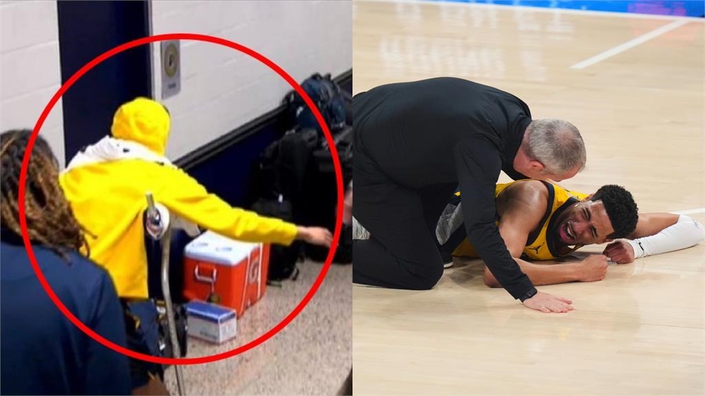 NBA/無緣封王⋯哈利伯頓重傷「拄拐杖」等隊友!畫面曝光惹粉絲不捨 NBA/無緣封王⋯哈利伯頓重傷「拄拐杖」等隊友!畫面曝光惹粉絲不捨