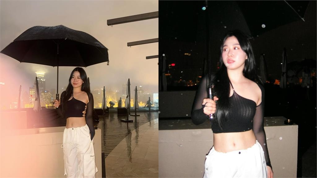 吳宗憲三女兒火辣出擊!Olivia雨天穿搭「側邊大挖空」網看傻:身材太厲害
