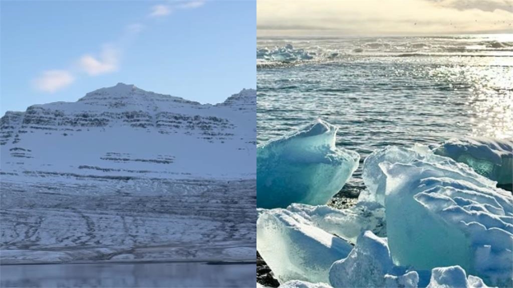 鄭家純自駕遊冰島泡溫泉「曬超兇比基尼」 下水滑跤慘吃水可愛模樣曝!