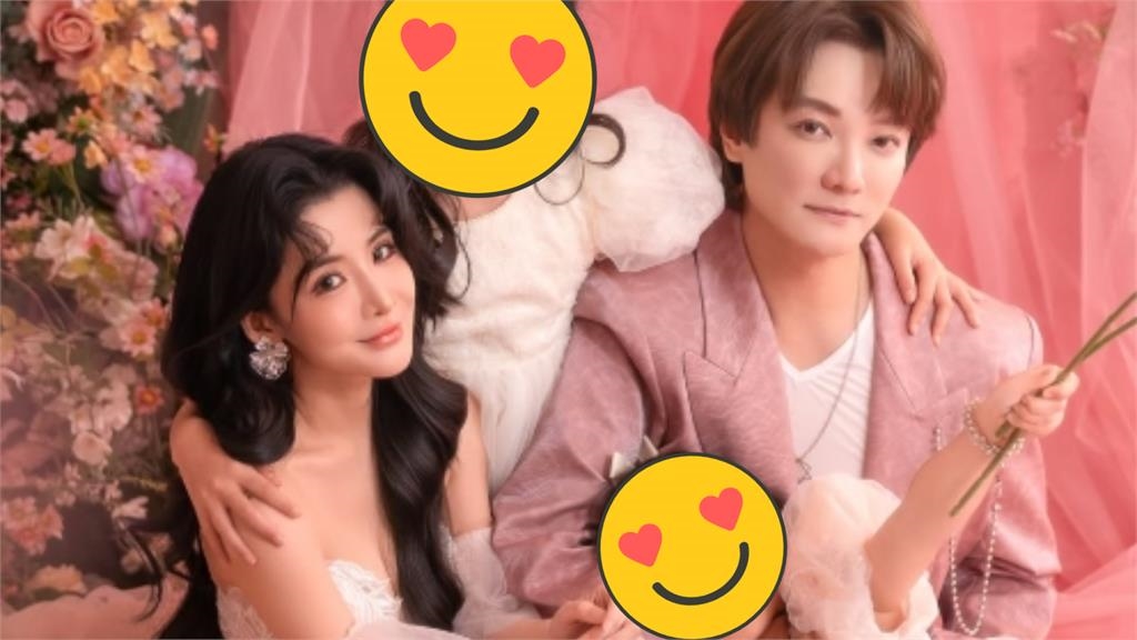 花花拍「性感天使」婚紗寫真照 結婚11年慶32歲生日!阿沁浪漫告白