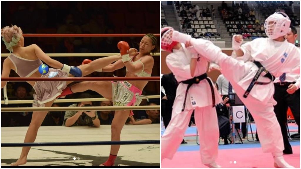 格鬥(影)/真人版春麗!正妹「百裂腳」踢傻對手 6.7萬人搶看「可愛又無解」腿法