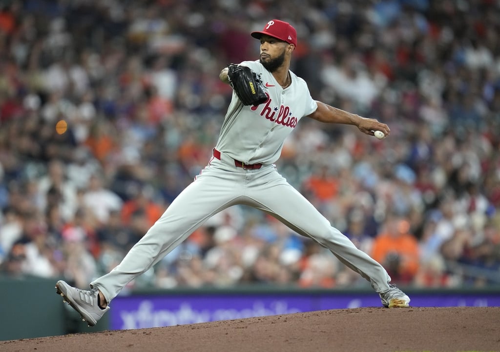 MLB(影)／太空人投手群超猛!　連3場橫掃費城人僅失1分