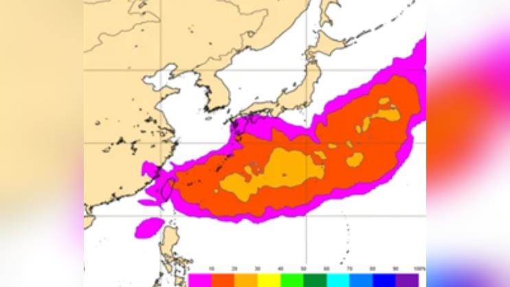 下週恐有2颱風接力! 專家曝「預測路徑」 下週恐有2颱風接力! 專家曝「預測路徑」