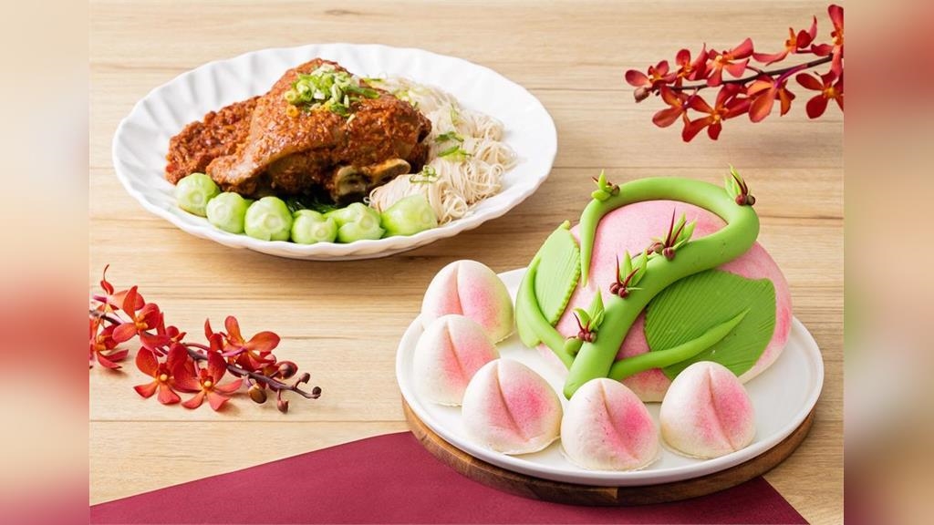 閏月孝親添壽!國賓「福壽美饌」東坡肘子、手工壽桃 美味添福壽 閏月孝親添壽!國賓「福壽美饌」東坡肘子、手工壽桃 美味添福壽