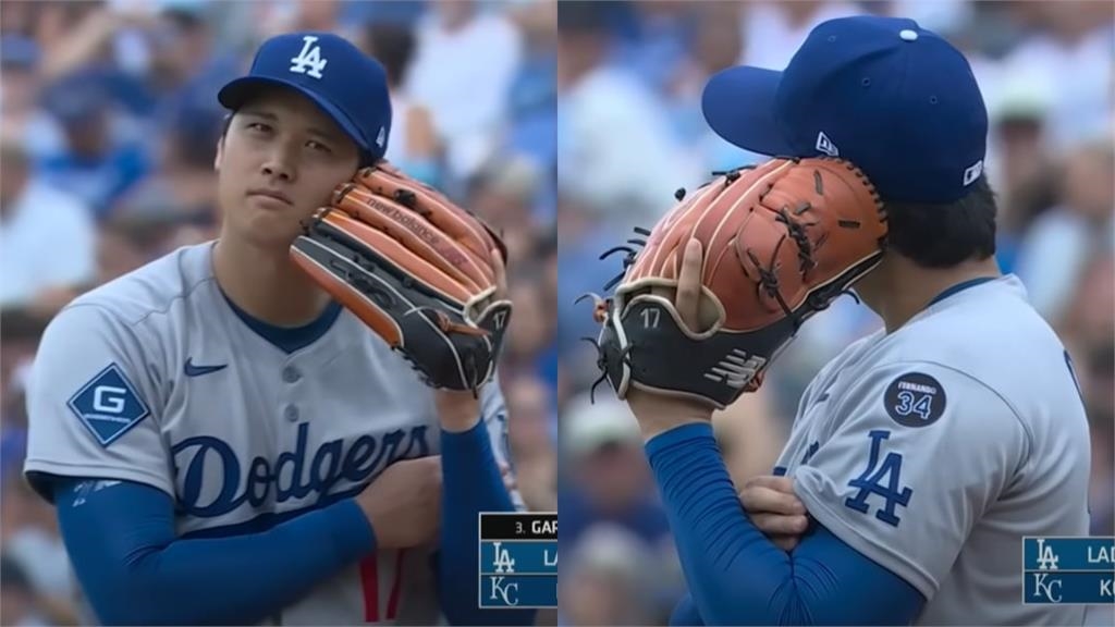 MLB(影)／一直「手套罩耳」到底在幹嘛？大谷投球小動作解答：每球都自己配球