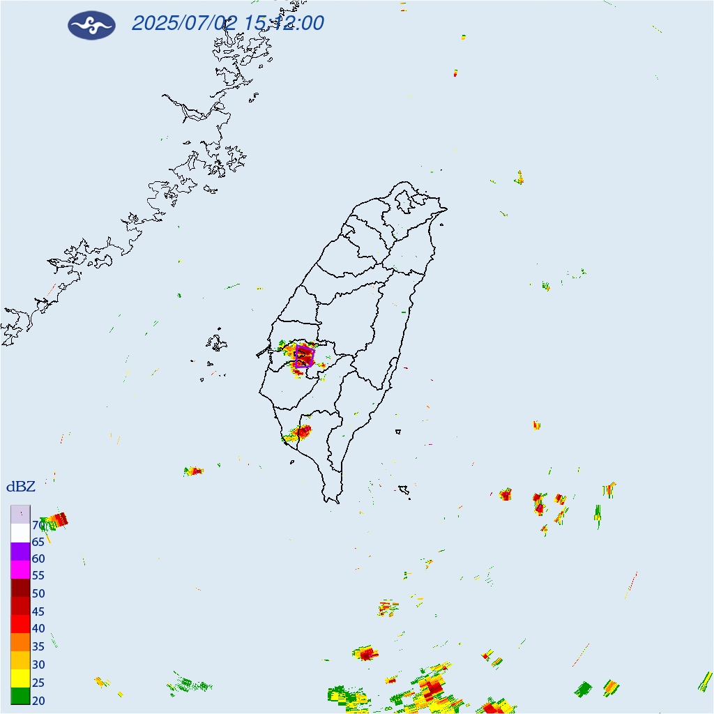快新聞／雨彈來襲！3縣市大雷雨猛炸1小時　外出記得帶傘