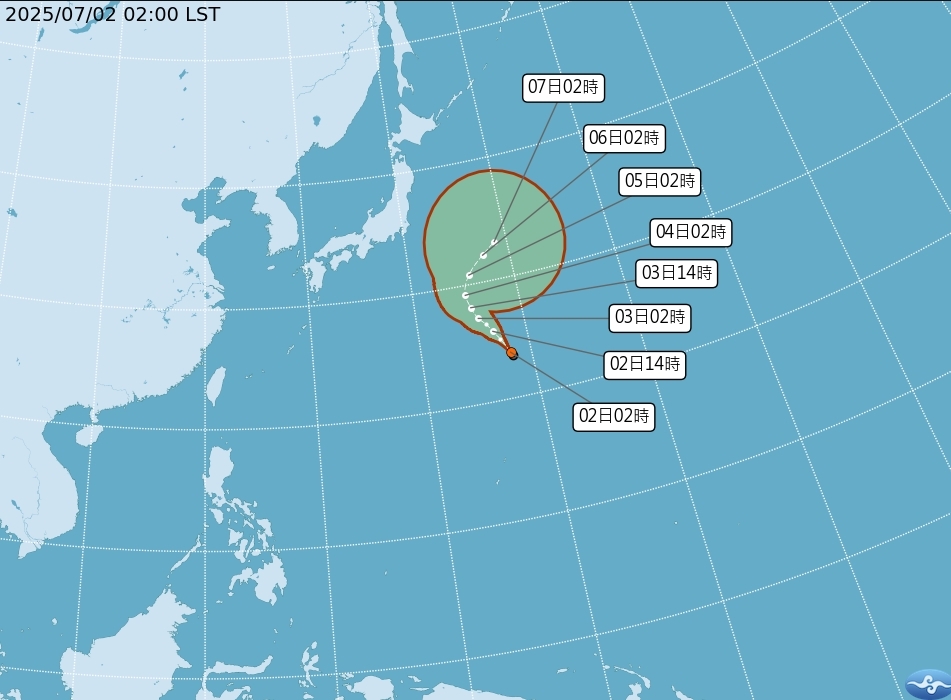TD05猛爆式增強⋯林嘉愷揭最新路徑!98W恐「生成第3號颱風」侵台機率曝
