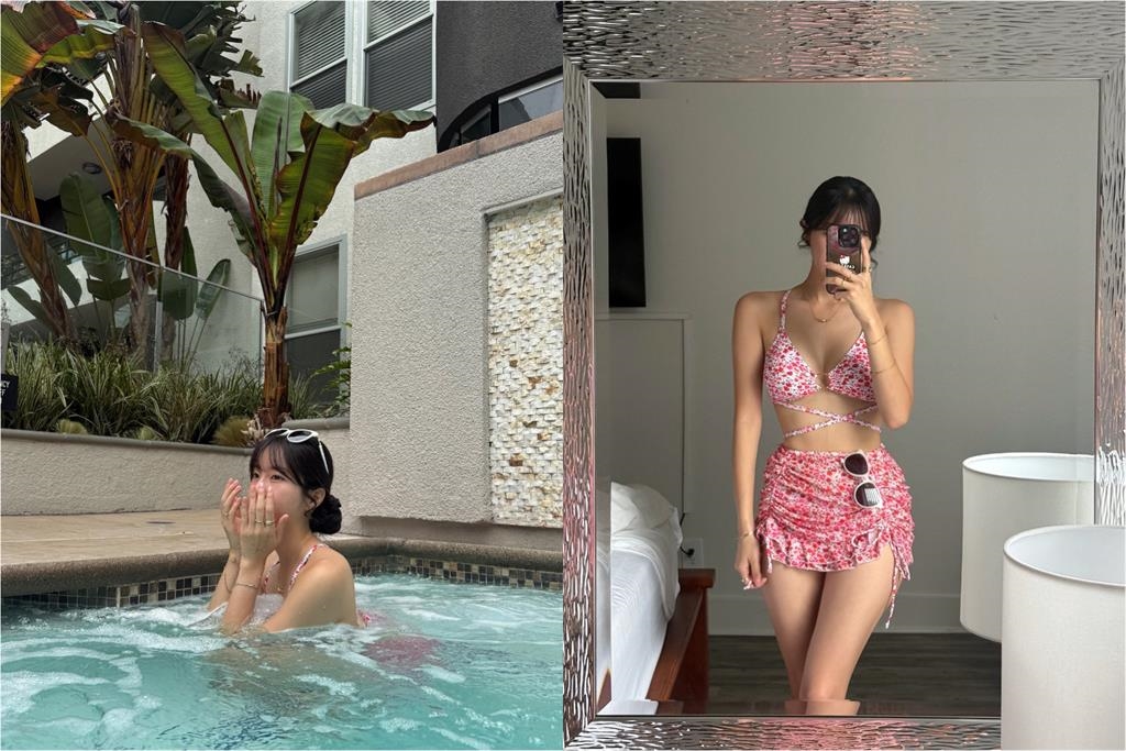 安芝儇度假不藏了「上半身小粉紅」全外洩!罕PO辣照秒吸3萬人朝聖