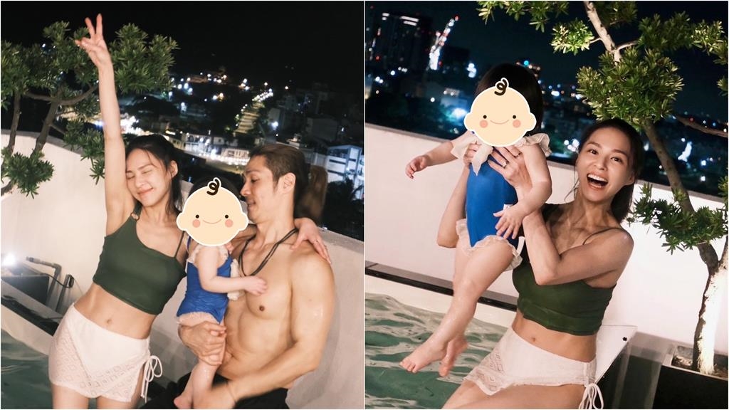 熊熊當媽1年「解鎖濕身戲水片」體態猛進化!蕾絲「透明度大開」險失守