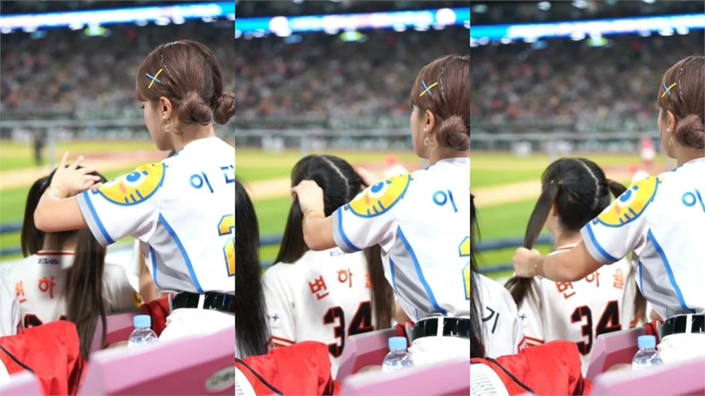 李多慧「幫邊荷律綁頭髮」超甜畫面流出!網見「1動作」笑翻:她想騎機車