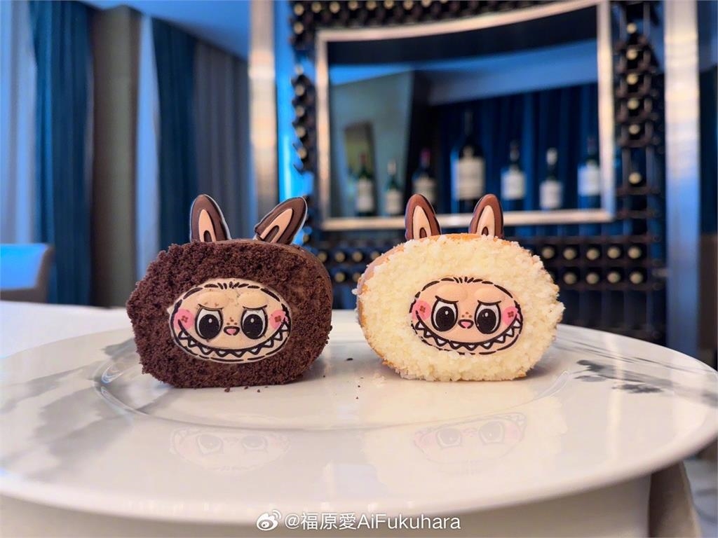 福原愛到中國浙江嬌喊「5字方言」!開嗑客製Labubu蛋糕:謝謝天使