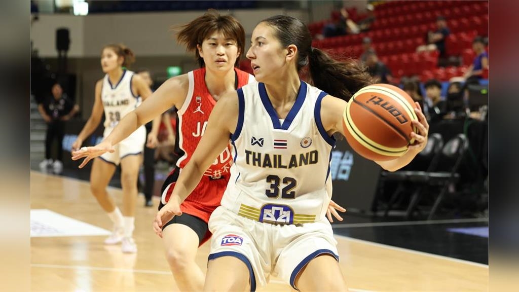 瓊斯盃／超喜歡台灣珍奶！泰國隊「泰美混血美女射手」驚豔亮相成首戰嬌點