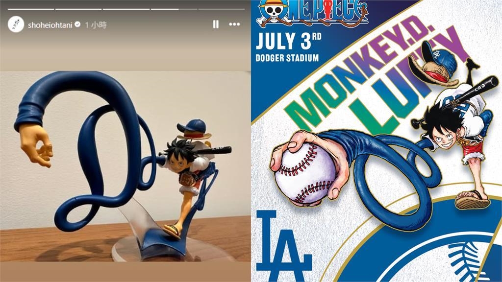MLB(影)/大谷新偶像?限動突發「魯夫橡皮強投公仔」羨煞御宅:一定很開心 MLB(影)/大谷新偶像?限動突發「魯夫橡皮強投公仔」羨煞御宅:一定很開心