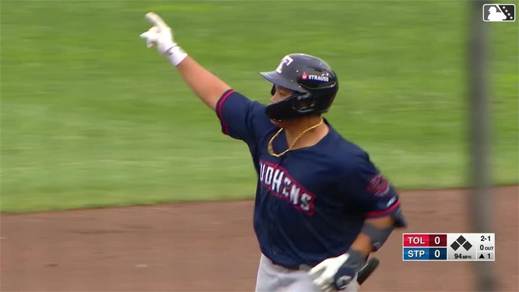 MiLB(影)/「台灣怪力男」再度炸裂! 最近6場比賽已扛3轟出去 MiLB(影)/「台灣怪力男」再度炸裂! 最近6場比賽已扛3轟出去