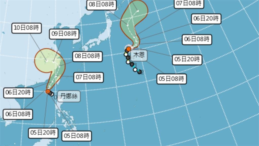 颱風「丹娜絲」海警發布!中南部今晚恐發陸警「最新路徑曝光」 颱風「丹娜絲」海警發布!中南部今晚恐發陸警「最新路徑曝光」