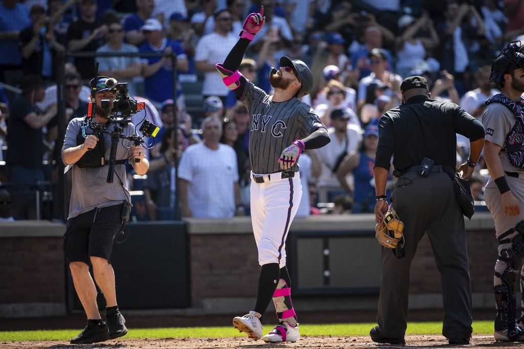 MLB(影)/打滿貫砲跟喝水一樣容易!尼莫4天內2發滿貫砲 本季個人第3發