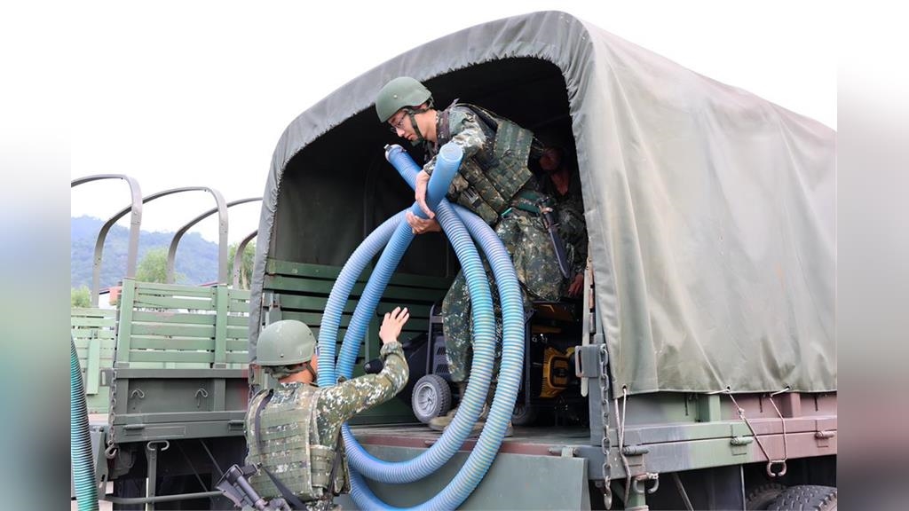 「丹娜絲」增強為中颱威脅擴大！　國軍一級開設進行災防整備