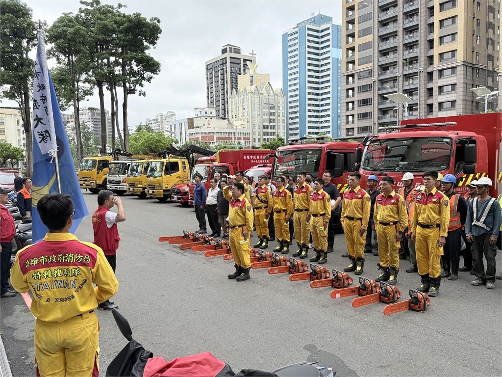 快新聞／丹娜絲重創嘉義　高市府派98人、各式機具支援救災