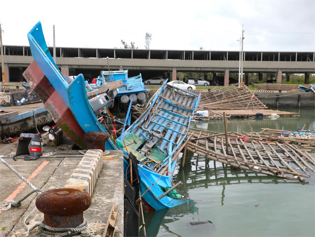 快新聞／丹娜絲重創嘉義　翁章梁親赴布袋、東石沿海地區勘災
