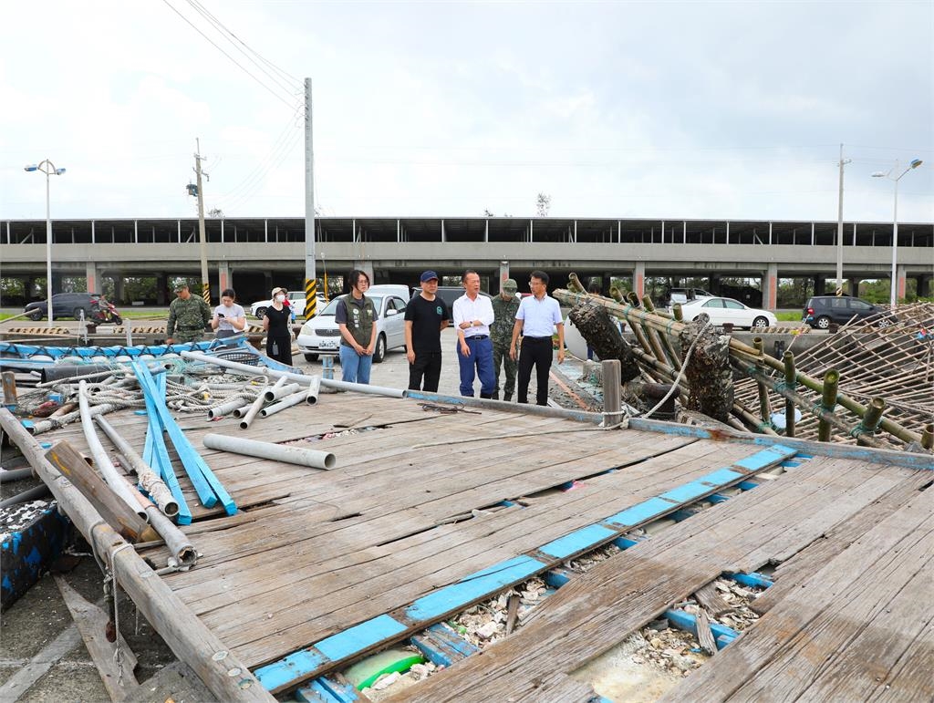 快新聞／丹娜絲重創嘉義　翁章梁親赴布袋、東石沿海地區勘災
