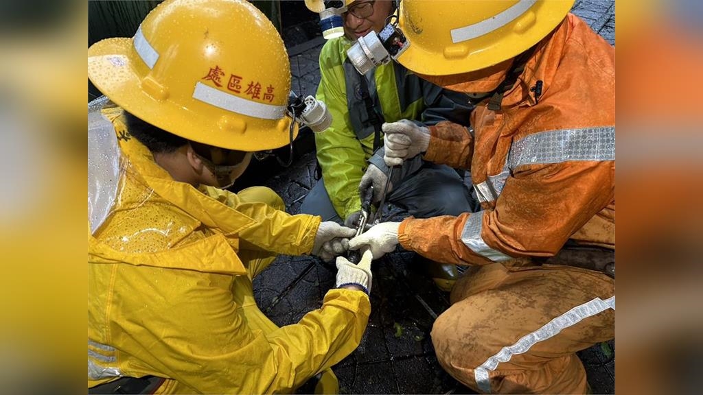 丹娜絲颱風侵襲   全台近50萬戶曾停電