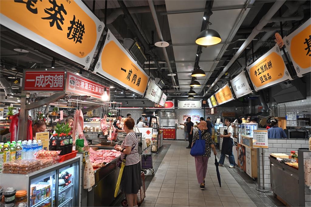 快新聞/耗時5年改建!板橋黃石市場全新亮相 侯市府:明起5天發折價券