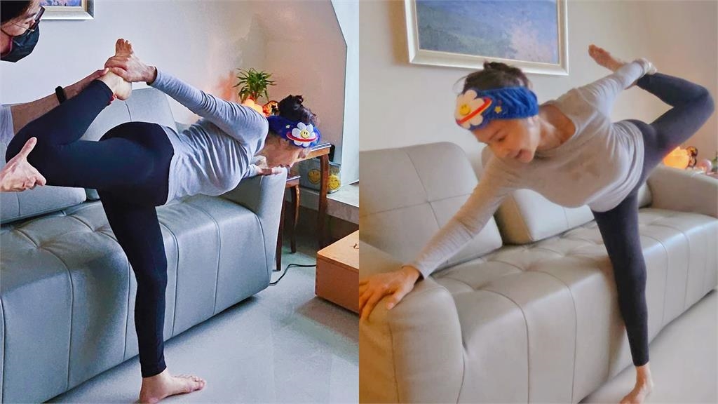 69歲陳美鳳猛做瑜珈半片濕透!親曝骨裂半年「1近況急了」:有點怕