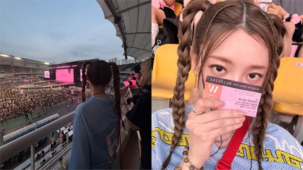 郭雪芙「盛裝朝聖BLACKPINK」風格大鬼轉！0偽裝四處狂拍…網驚：沒人認出？