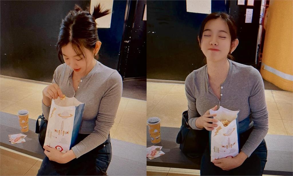 電影院「薄衣正妹鈕扣炸開」竟是米可白!膨脹身形震撼萬粉…她認:變肉了