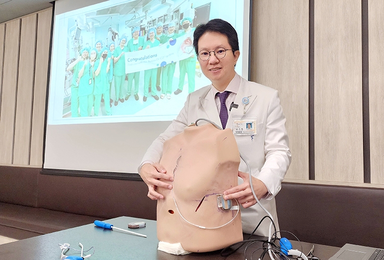 防猝死!新1代血管外心臟去顫器 免穿血管、併發症少