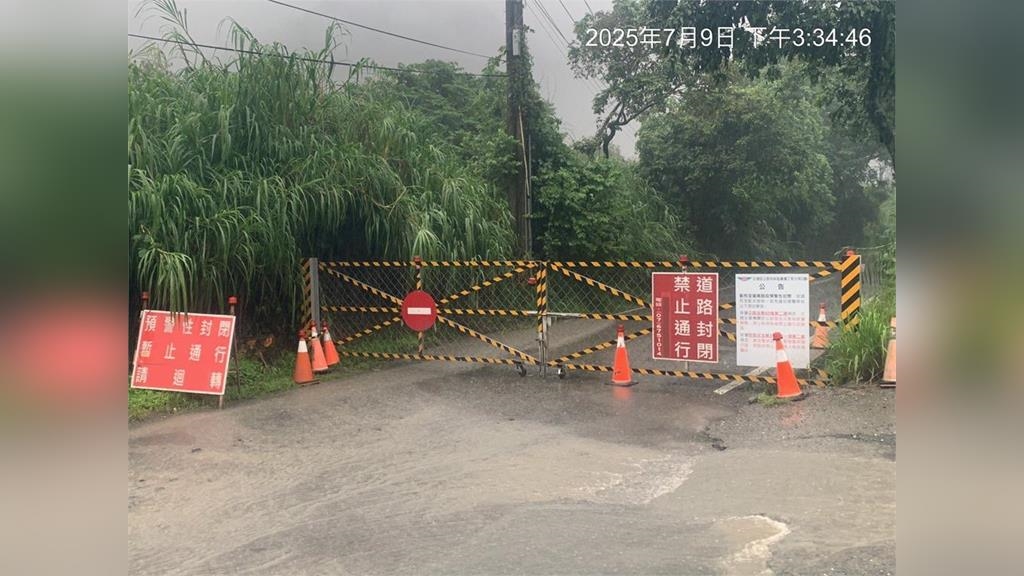 高雄山區恐爆土石流　公路局急封台20線「這路段」